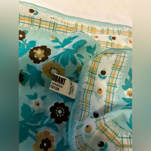 Mod Mary Quant original vintage neckerchief scarf headband groovy hippie London - Picture 11 of 13